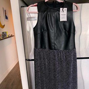 3 for $50 - Leather combination dress